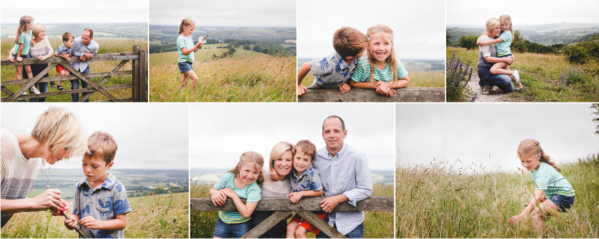 Summer mini sessions in a camomile field!