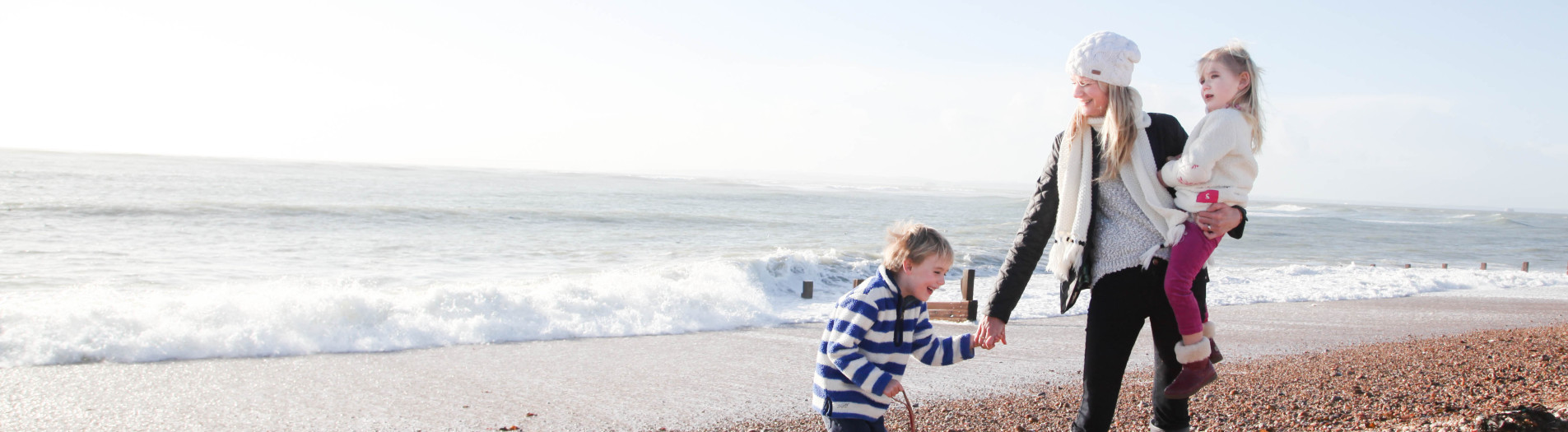 Bailey and Willow - Family Portrait on Hayling Island