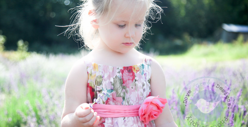 Grace and Alex's Lavender Portrait Session - Winchester