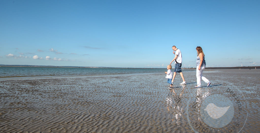 Dave, Liane and Joey - Family Porttrait Session - Hayling Island.