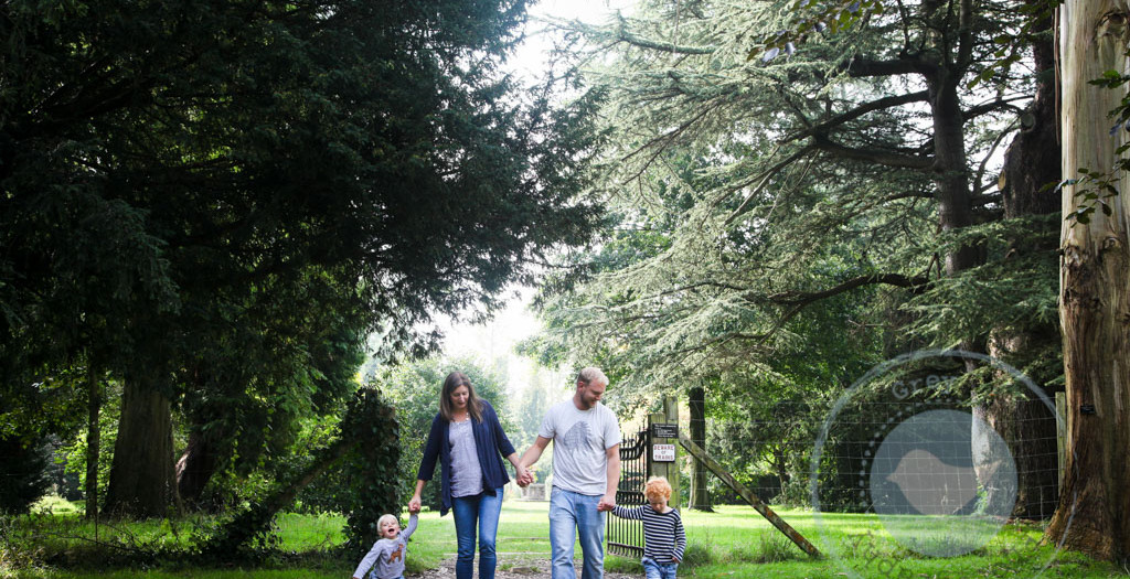 Autumnal Family Session at Stanstead House