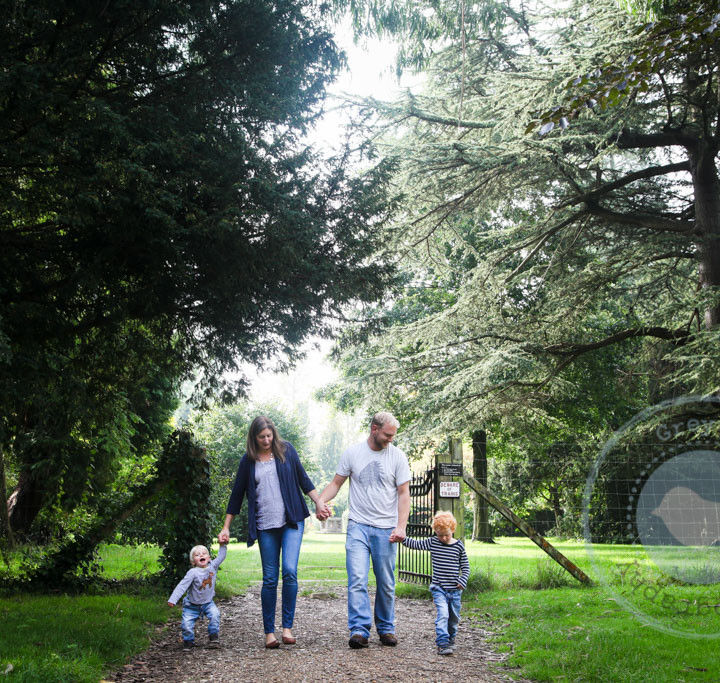 Autumnal Family Session at Stanstead House