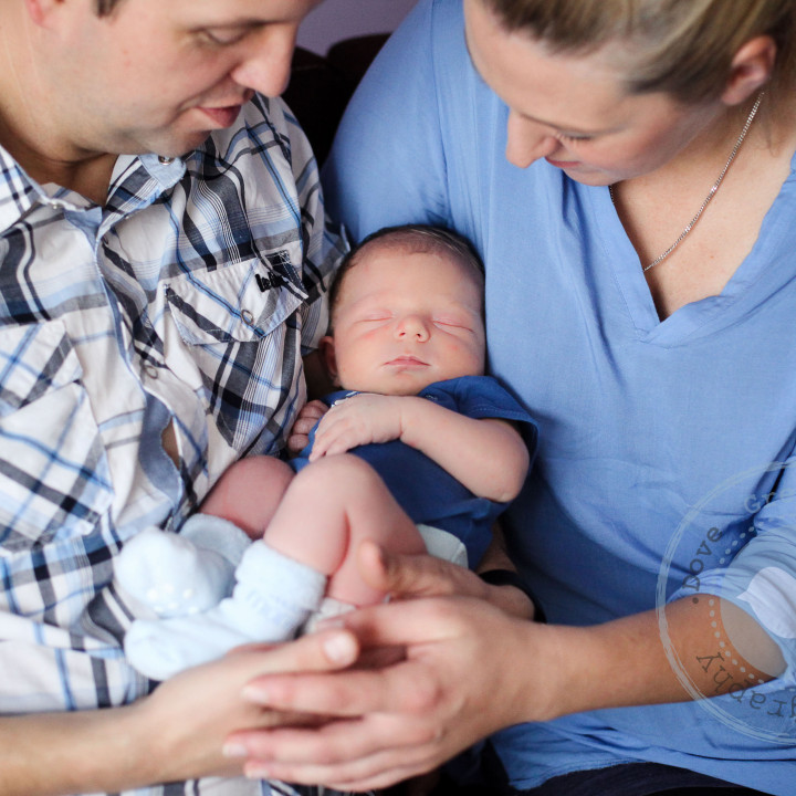 10 Day Old Adam - New Born At Home