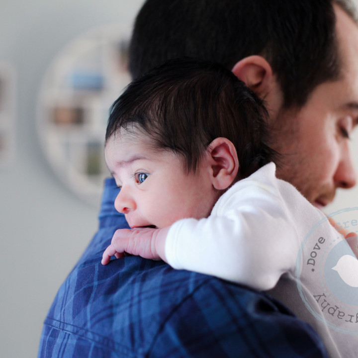 Maiya Elizabeth, 6 Days Old Newborn at Home Session in Winchester