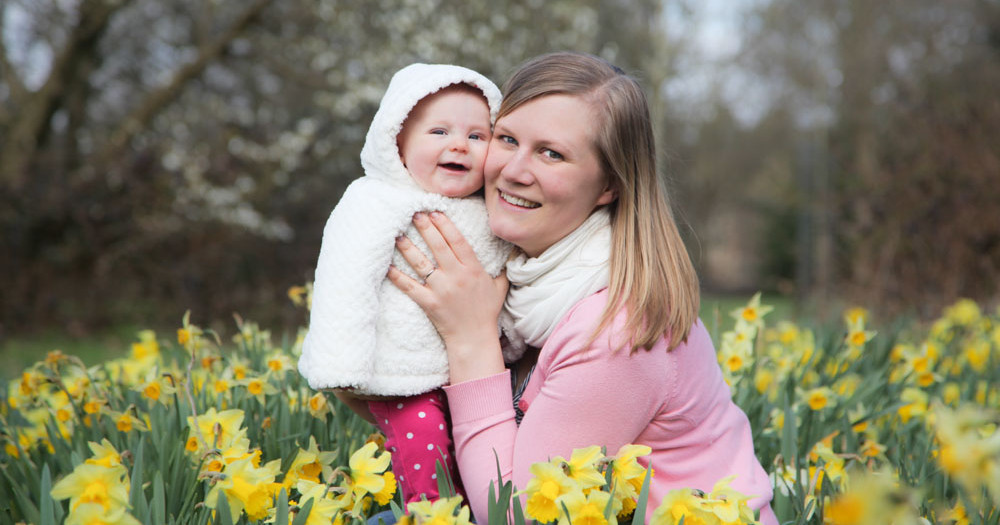 Noa's 6 Month Family Photoshoot - West Sussex