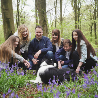 Family Walk in The Woods - Winchester, Hampshire