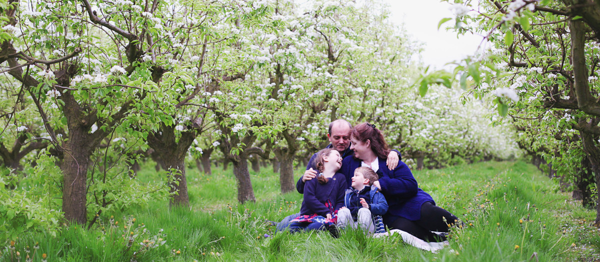 Pear Blossom Family Photoshoot - Hampshire
