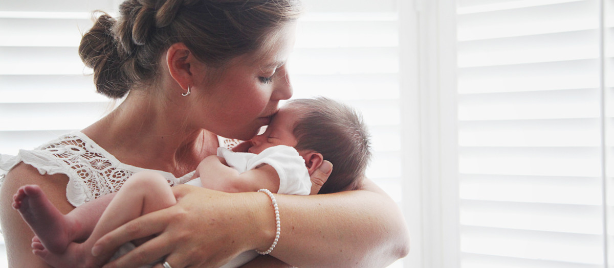 Beautiful baby Thalia's Newborn Photoshoot - At home in Southsea
