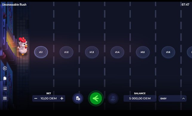 Découvrez uncrossable rush slot